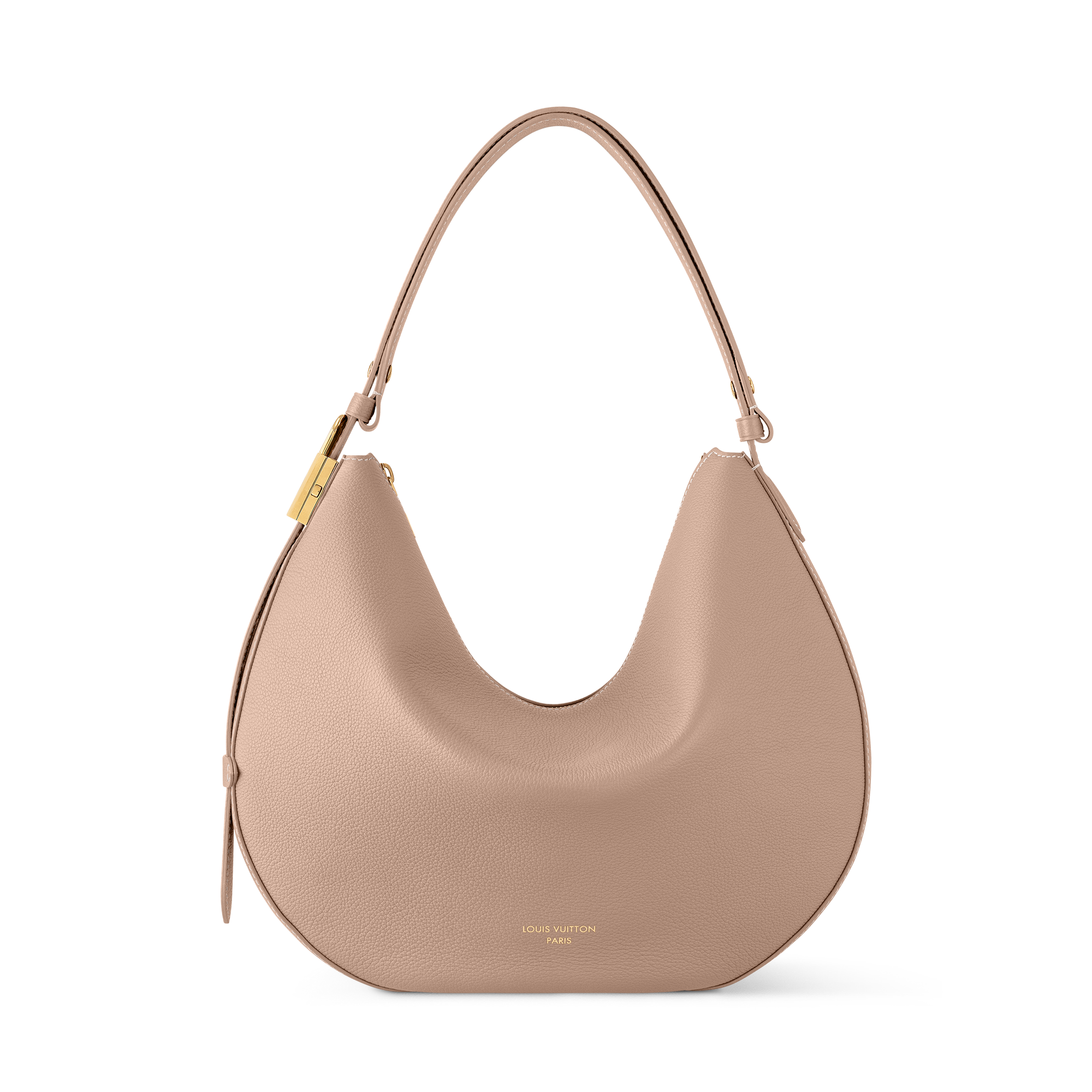 バッグ LOUIS VUITTON Louis Vuitton Grained Calfskin Lockme Oxford Cognac 1735271